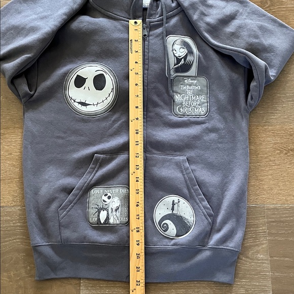 Disney The Nightmare Before Christmas Zip Hoodie size XS - Picture 12 of 13